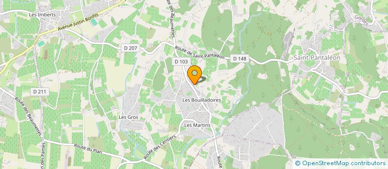 localisation de l'entreprise ARTISANE à GORDES