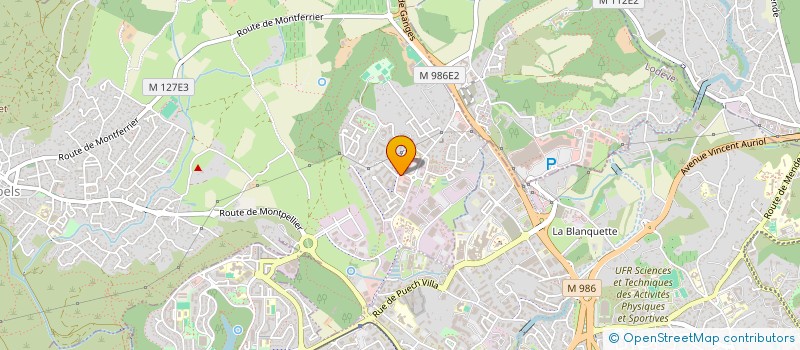 localisation de l'entreprise ARTISANES à GRABELS
