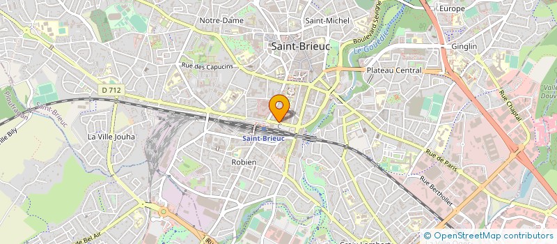 localisation de l'entreprise ARTISANES D'ARMOR à SAINT-BRIEUC