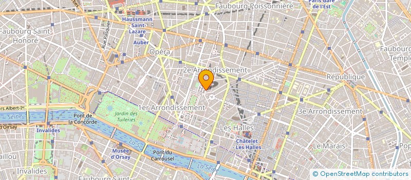 localisation de l'entreprise ARTISANS ASSISTANCE DES ASSURES à PARIS