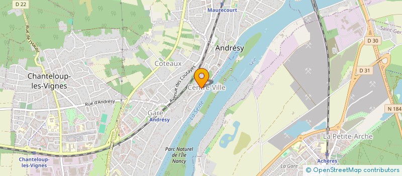 localisation de l'entreprise ARTISANS ASSOCIES D ANDRESY à ANDRESY