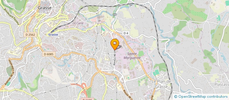 localisation de l'entreprise ARTISANS AZUREENS DU BATIMENT à GRASSE