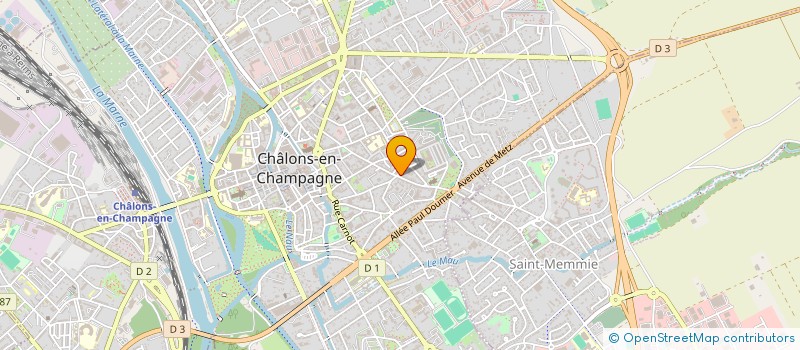 localisation de l'entreprise ARTISANS BOULANGERS CREATEURS  CHALONS-EN-CHAMPAGNE