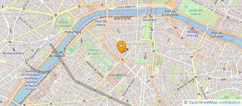 localisation de l'entreprise ARTISANS CHAZAR à PARIS