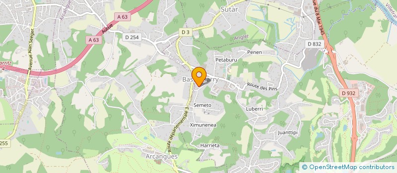 localisation de l'entreprise ARTISANS & CO  LAHONCE