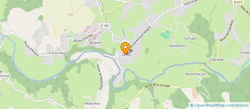 localisation de l'entreprise ARTISANS CORDISTES à AURILLAC