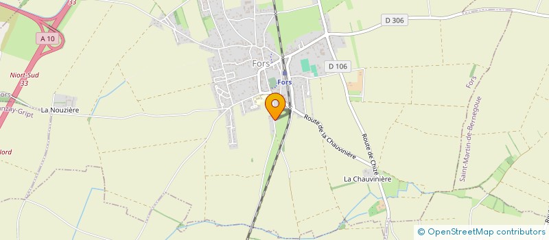 localisation de l'entreprise ARTISANS DE PLAINE DE COURANCE à FORS
