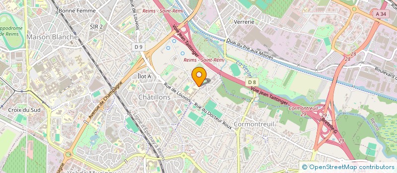 localisation de l'entreprise ARTISANS DE VIE  REIMS