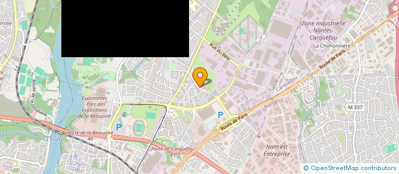 localisation de l'entreprise ARTISANS DU BATIMENT CHAUFFAGE ET SANITAIRES à LA HAIE-FOUASSIERE
