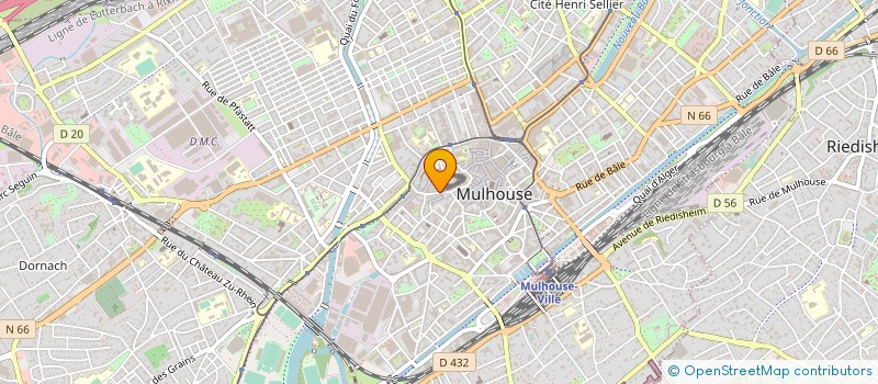 localisation de l'entreprise ARTISANS DU MONDE à MULHOUSE