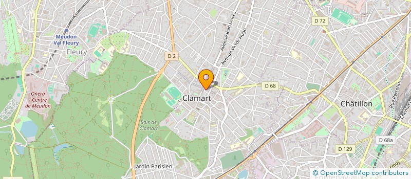 localisation de l'entreprise ARTISANS DU MONDE à CLAMART