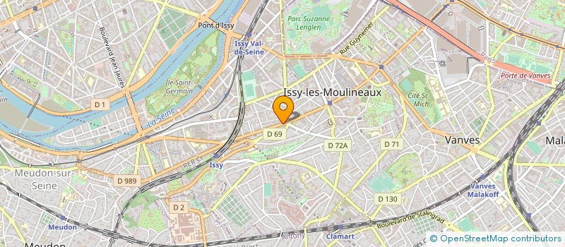 localisation de l'entreprise ARTISANS DU MONDE à ISSY-LES-MOULINEAUX