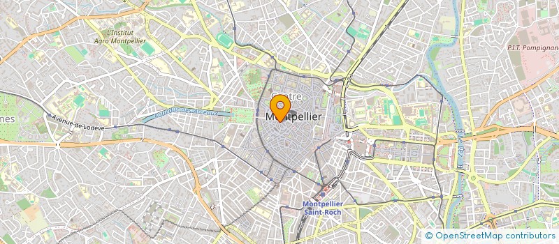 localisation de l'entreprise ARTISANS DU MONDE à MONTPELLIER