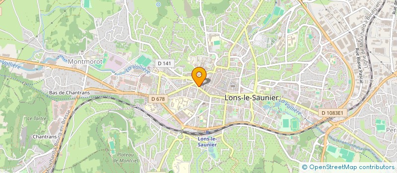 localisation de l'entreprise ARTISANS DU MONDE à LONS-LE-SAUNIER