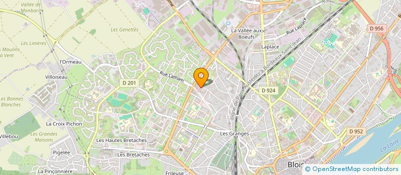 localisation de l'entreprise ARTISANS DU MONDE BLOIS 41  BLOIS