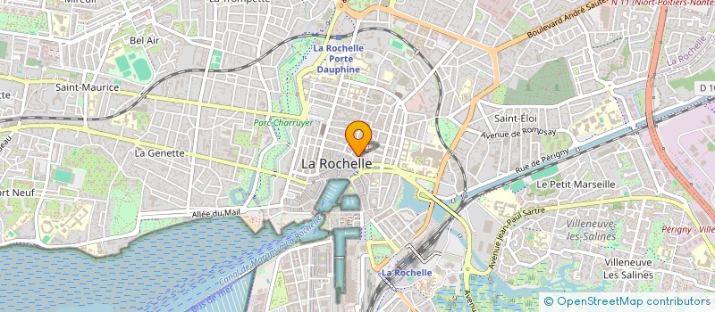 localisation de l'entreprise ARTISANS DU MONDE LA ROCHELLE  LA ROCHELLE