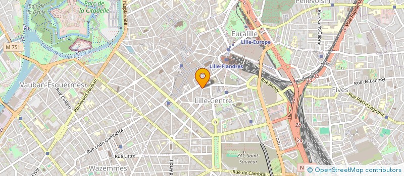 localisation de l'entreprise ARTISANS DU MONDE LILLE à LILLE