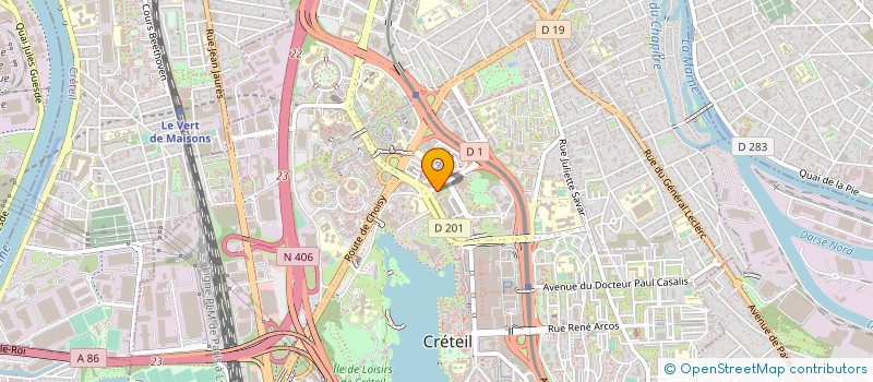 localisation de l'entreprise ARTISANS DU MONDE PLAINE CENTRALE 94 à CRETEIL