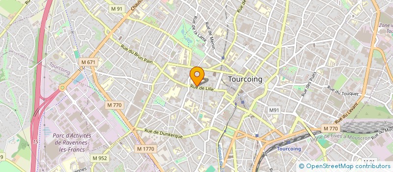 localisation de l'entreprise ARTISANS DU MONDE-TOURCOING à TOURCOING