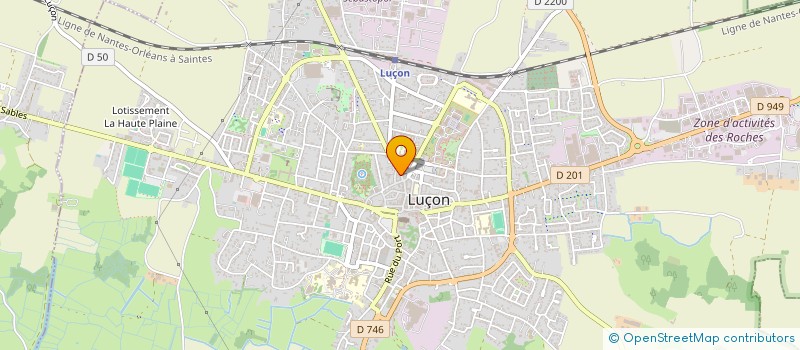 localisation de l'entreprise ARTISANS DU PAYS LUCONNAIS à LUCON