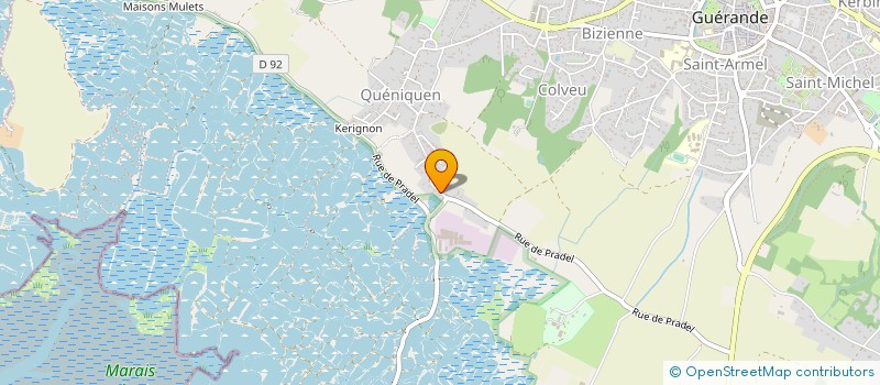 localisation de l'entreprise ARTISANS EN GENIE CLIMATIQUE DU BAT à SAINT-NAZAIRE