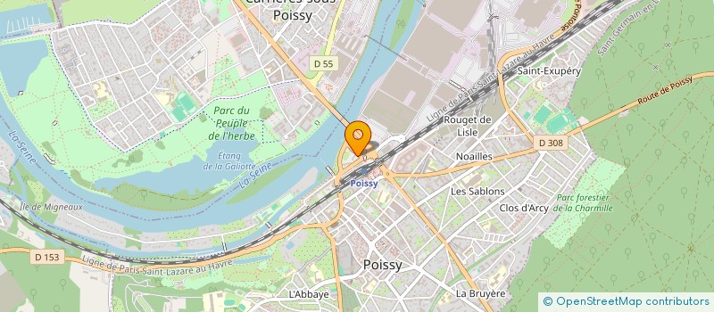 localisation de l'entreprise ARTISANS EN MAINTENANCE INDUSTRIELLE à POISSY
