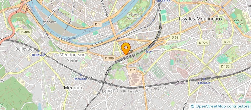 localisation de l'entreprise ARTISANS ET COMPAGNONS FRANCILIENS à ISSY-LES-MOULINEAUX