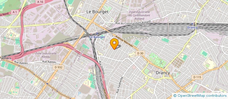 localisation de l'entreprise ARTISANS EXPERTS RENOVATION à DRANCY