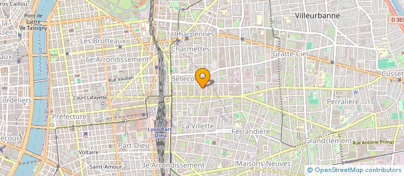 localisation de l'entreprise ARTISANS LYONNAIS  LYON