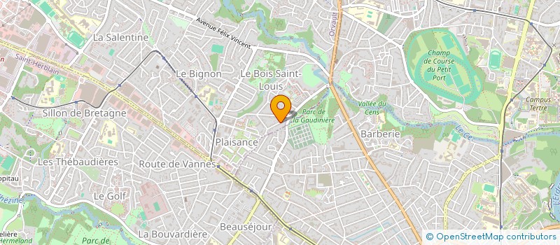 localisation de l'entreprise ARTISANS NANTAIS à ORVAULT