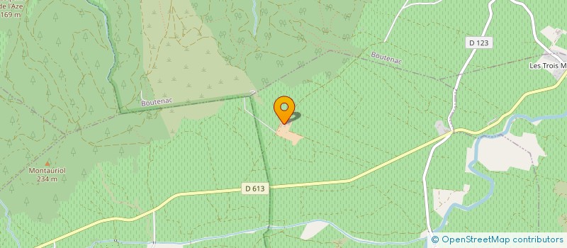 localisation de l'entreprise ARTISANS PARTISANS  MONTSERET