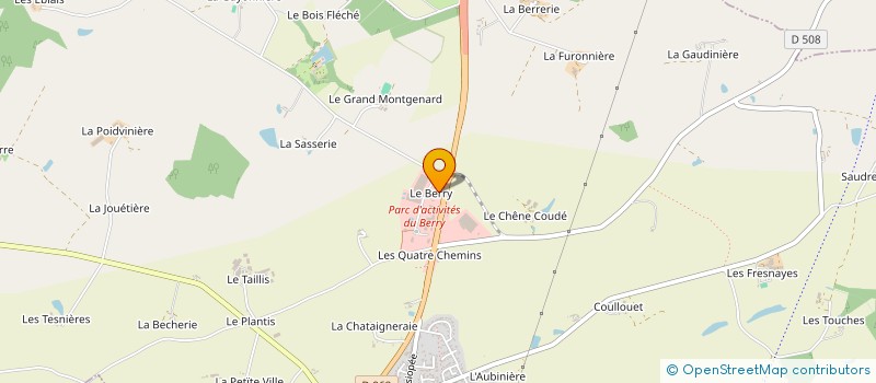 localisation de l'entreprise ARTISANS REUNIS DU BOIS  MARTIGNE-SUR-MAYENNE