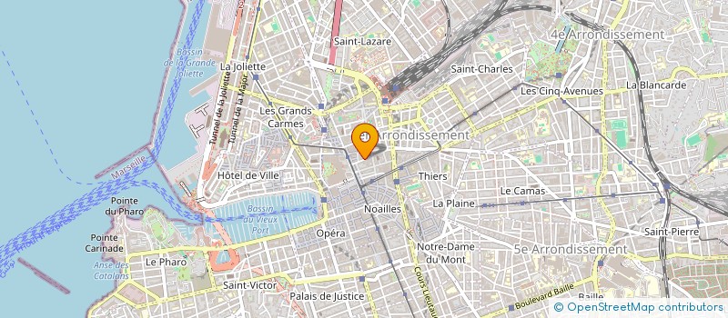 localisation de l'entreprise ARTISANS REUNIS SOLEIL DANS NOS HABITATS à MARSEILLE