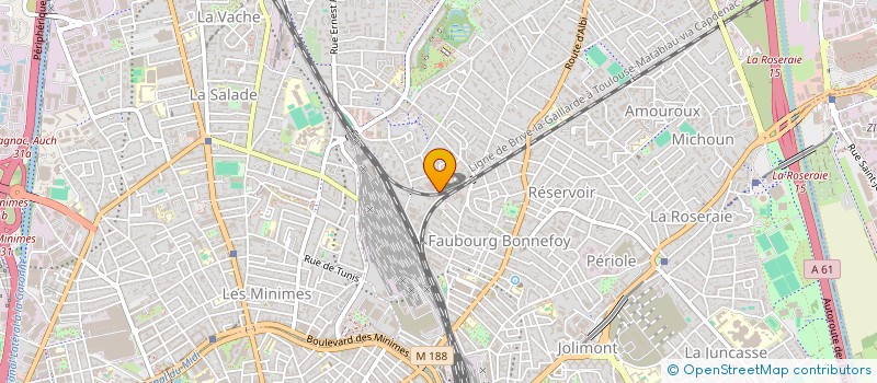 localisation de l'entreprise ARTISANS TOULOUSAINS à TOULOUSE