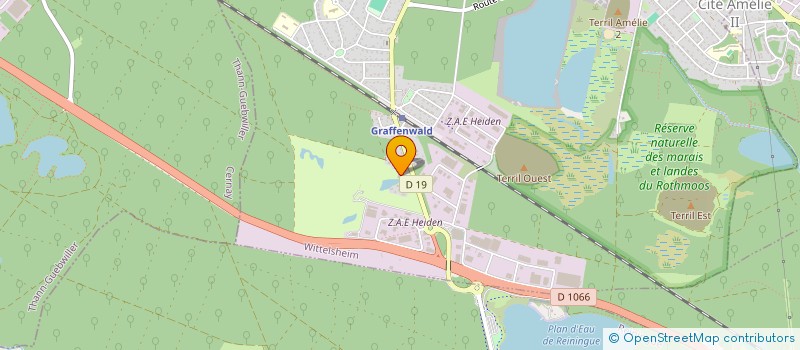 localisation de l'entreprise ARTISANS TOUS TRAVAUX ET SERVICES  WITTENHEIM