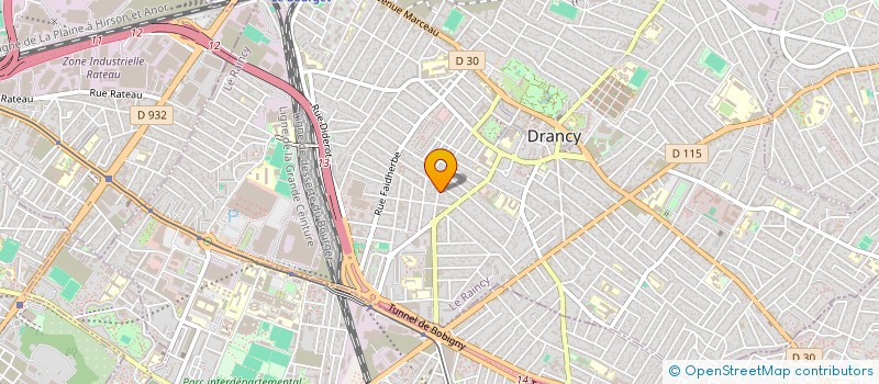 localisation de l'entreprise ARTISANS VLACCI à DRANCY