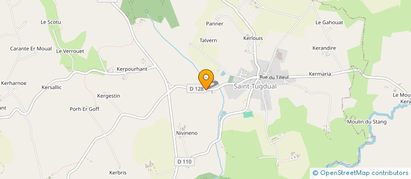 localisation de l'entreprise ARTISANYA à SAINT-TUGDUAL