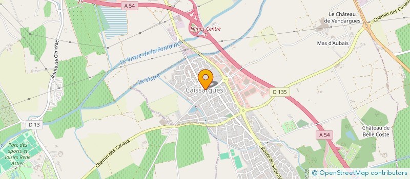 localisation de l'entreprise ARTISEUR DE SAVEURS  CAISSARGUES