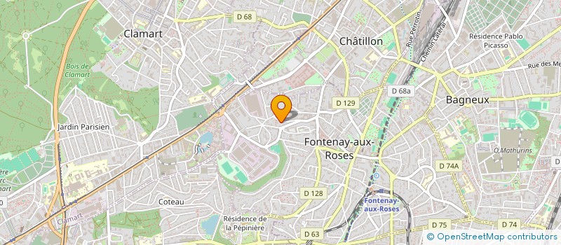 localisation de l'entreprise ARTISHOW à FONTENAY-AUX-ROSES