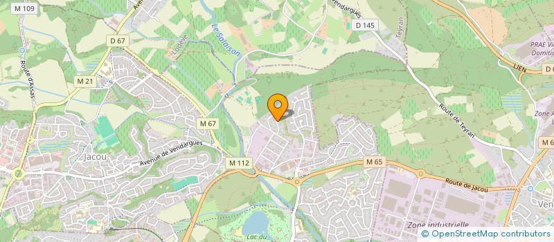 localisation de l'entreprise ARTISHOW  LE CRES