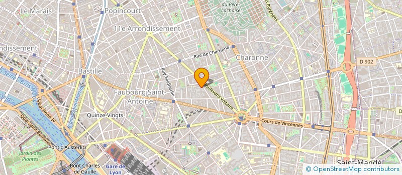 localisation de l'entreprise ARTISHOW CABARET  PARIS