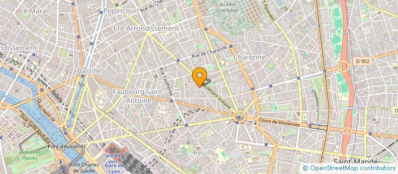 localisation de l'entreprise ARTISHOW FOOD  PARIS