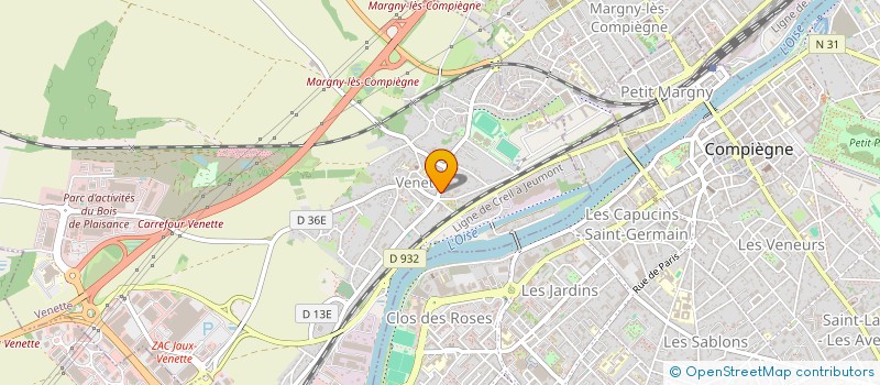 localisation de l'entreprise ARTISIEN ET MAYERAS à VENETTE