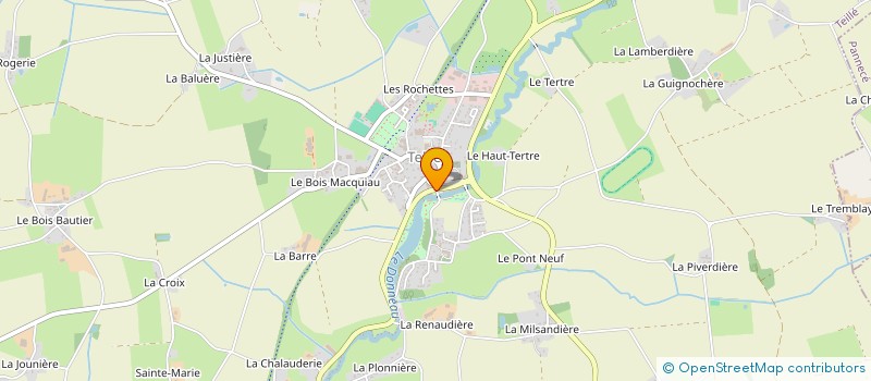 localisation de l'entreprise ARTISOUD  TEILLE