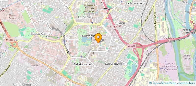 localisation de l'entreprise ARTISSIM  TOULOUSE