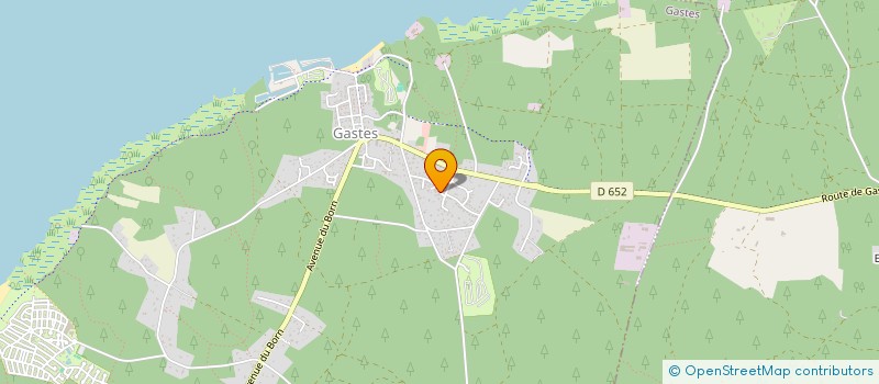 localisation de l'entreprise ARTIST & CO  GASTES