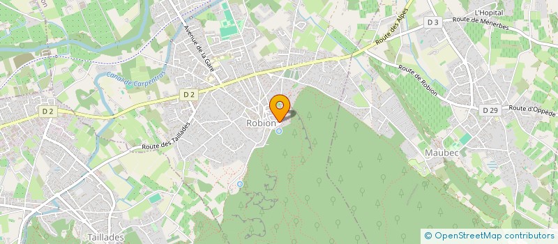 localisation de l'entreprise ARTIST LAB  ROBION