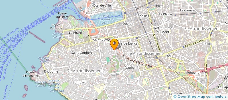 localisation de l'entreprise ARTIST NSIDE à MARSEILLE