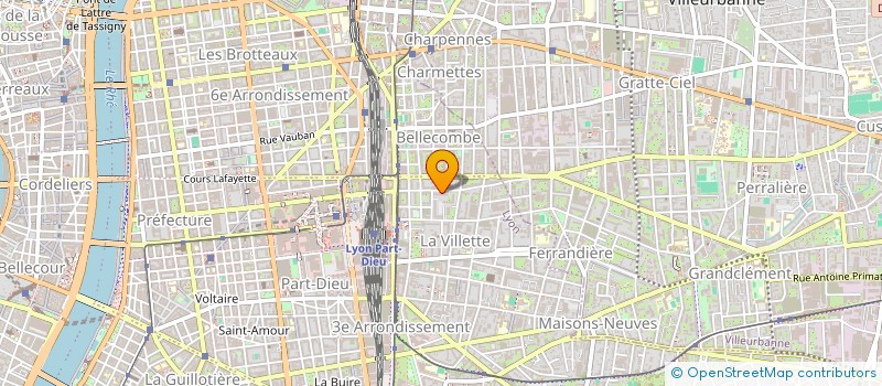 localisation de l'entreprise ARTIST SHOW  LYON