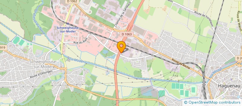 localisation de l'entreprise ARTISTE DES METIERS à HAGUENAU